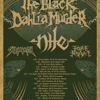 The Black Dahlia Murder Ritual Tour 2012