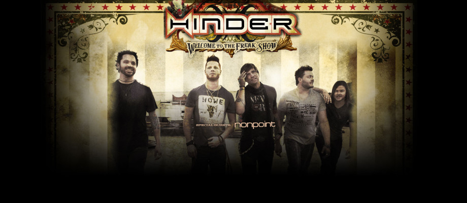 Hinder 2013 Banner