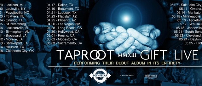 Taproot announces 2013 U.S. Tour