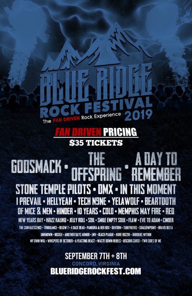 Blue Ridge Rock Festival 2019