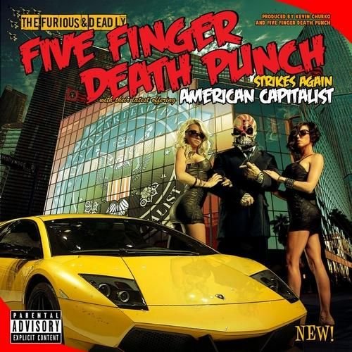 Five Finger Death Punch Bring Moshing Mayhem to Rock On The Range 2012