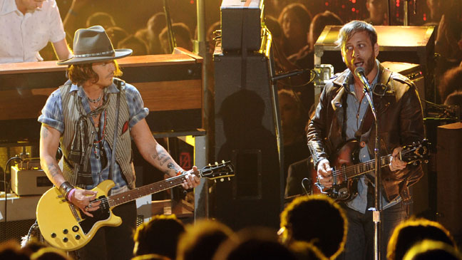 Rock ‘N’ Roll Rules at 2012 MTV Movie Awards – Aerosmith, The Black Keys, and Johnny Depp