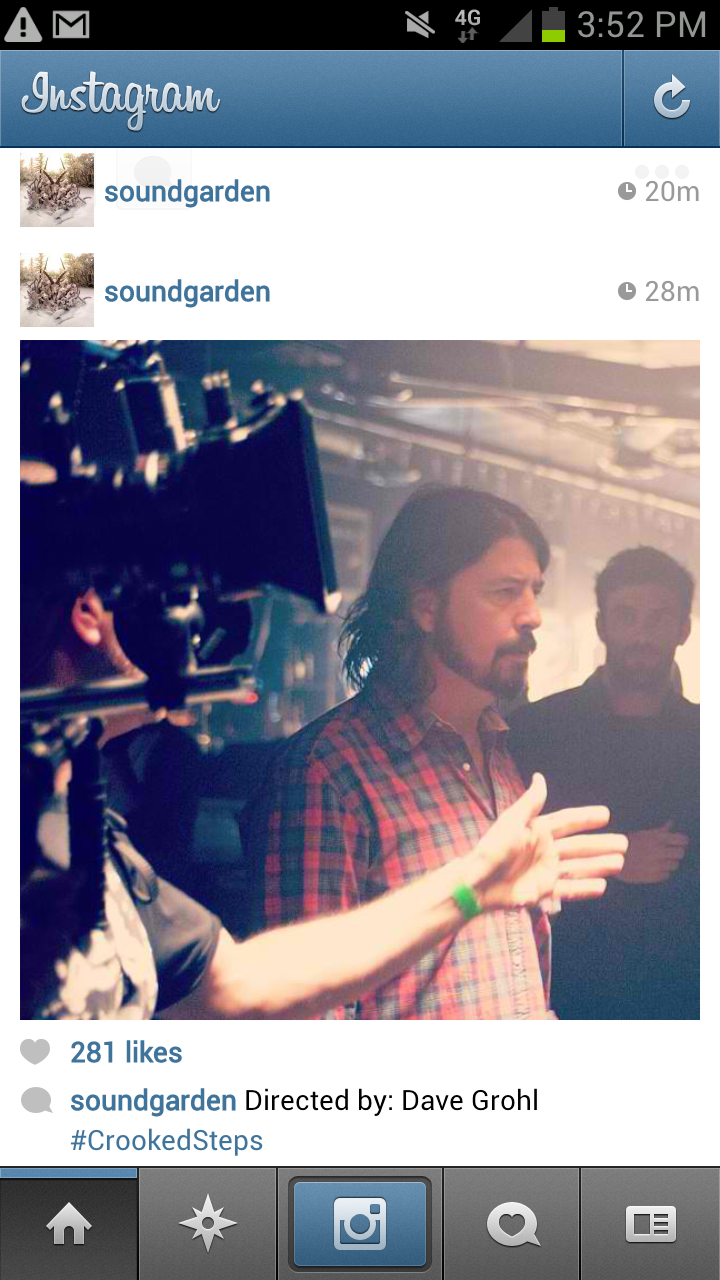 Dave Grohl Directing New Soundgarden Music Video for “By Crooked Steps”