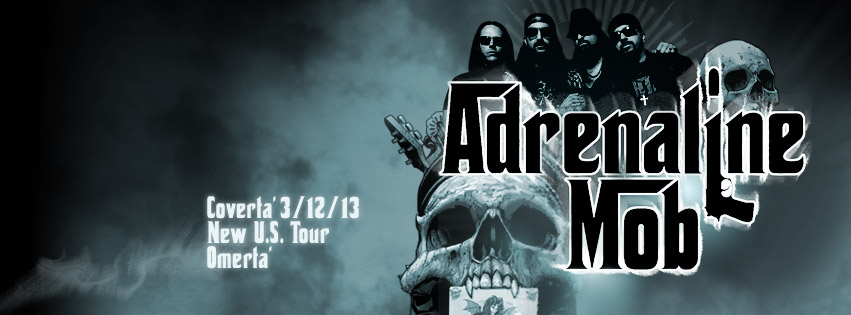 Adrenaline Mob Announce 2013 U.S. Tour Dates and EP Release