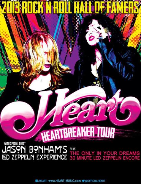 Heart Heartbreaker Tour poster