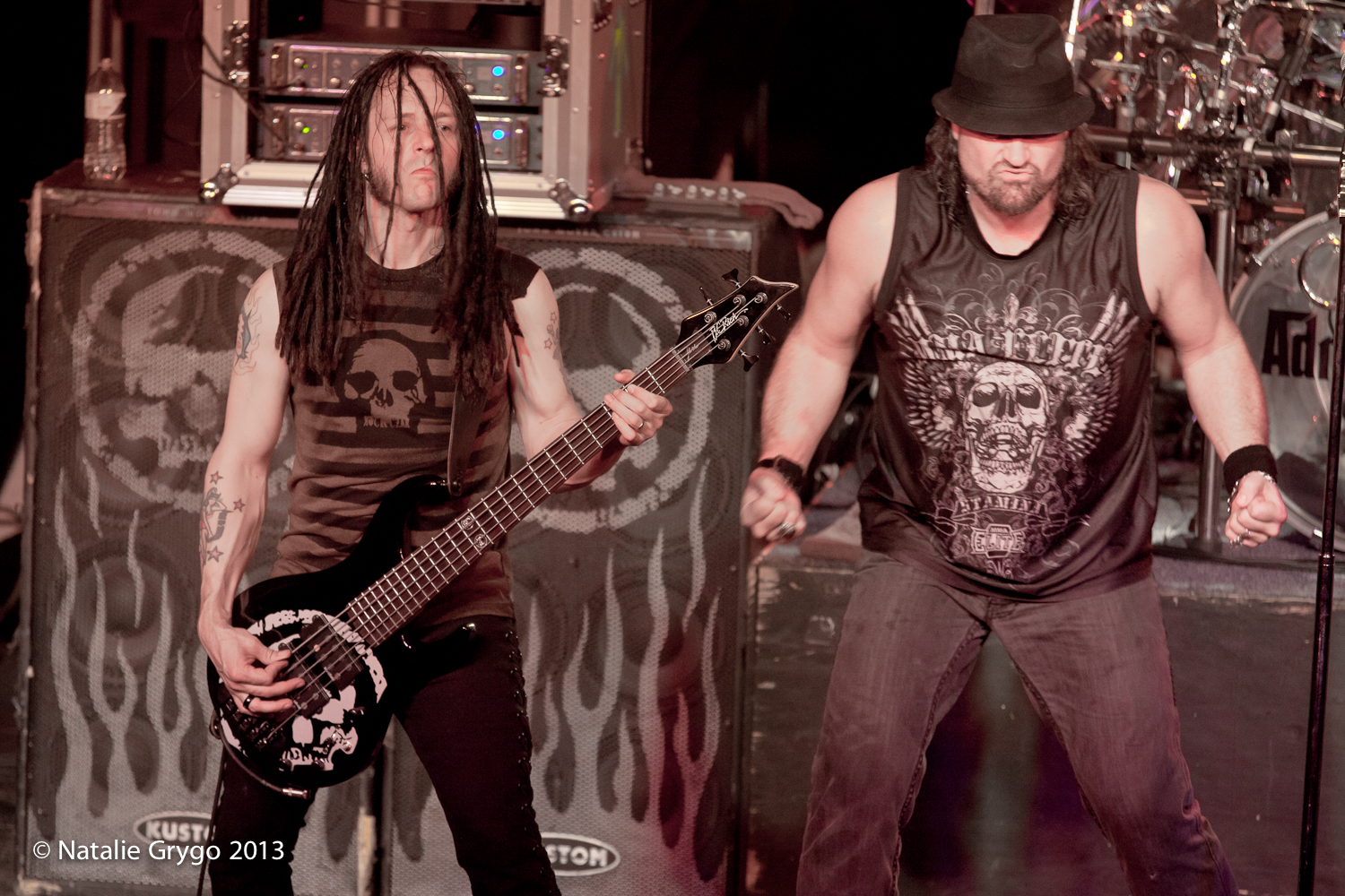 Under Coverta with John Moyer (and Russell Allen) of Adrenaline Mob