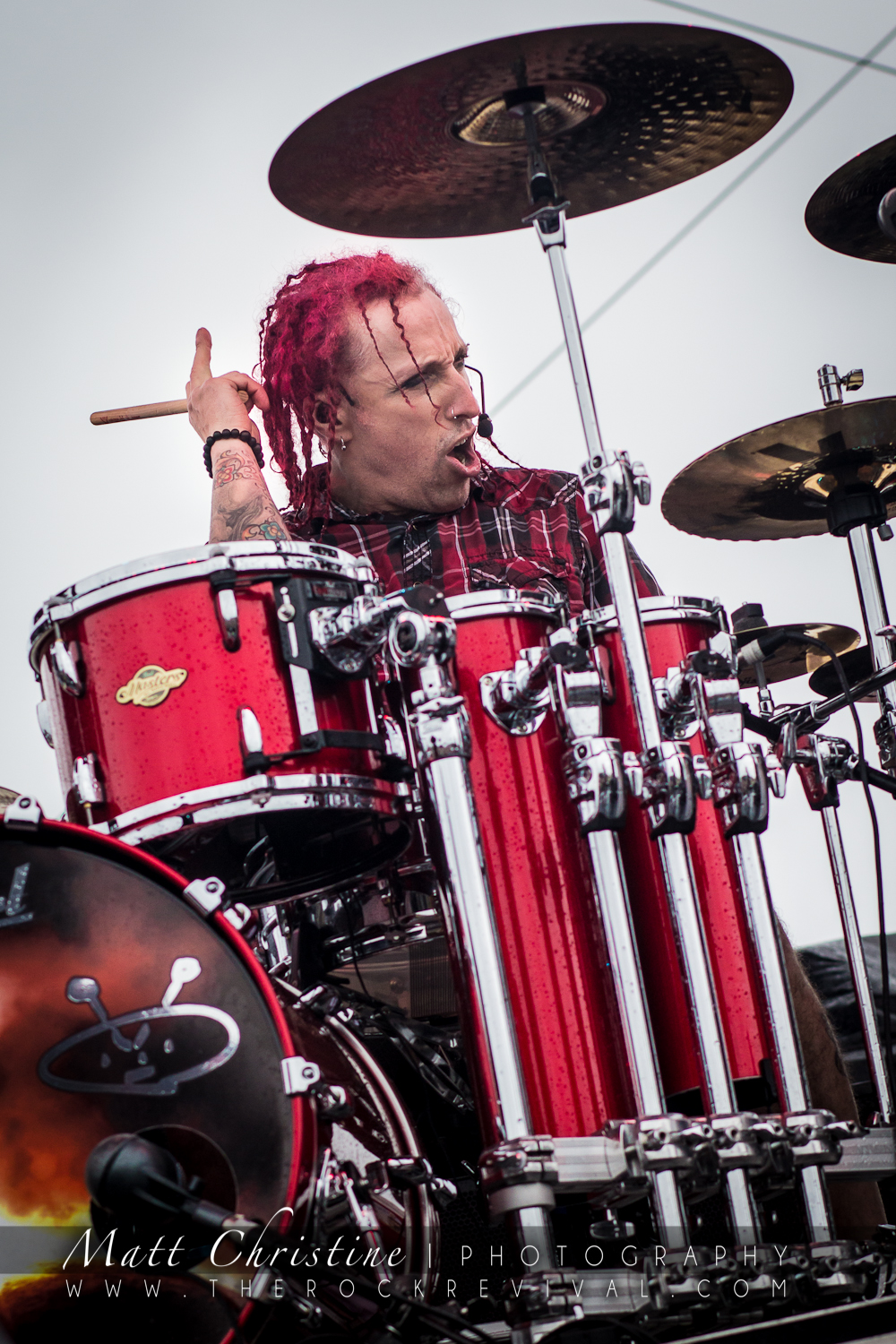Sevendust black out the Rebellion – Interview with drummer Morgan Rose