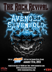 A7X MFEST POSTER