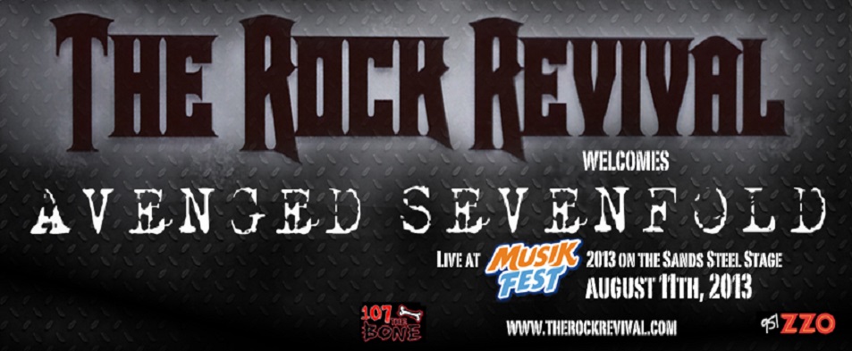 The Summer Ticket Showdown Final Round – Free tickets to Avenged Sevenfold at Musikfest on 8/11