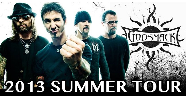 Godsmack 2013 tour