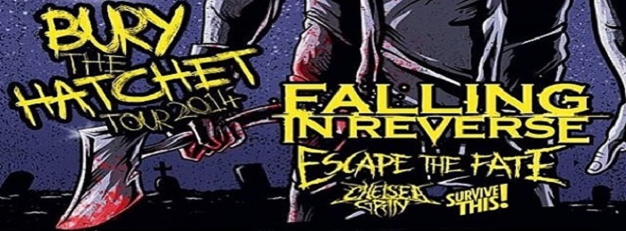 Falling In Reverse and Escape The Fate announce 2014 Bury The Hatchet Tour