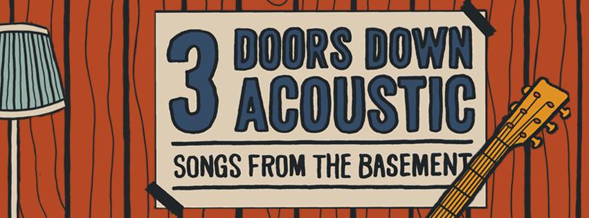3 Doors Down acoustic banner