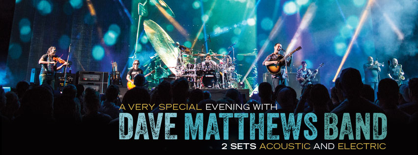 DAVE MATTHEWS BAND ANNOUNCE 2015 SUMMER TWO SETS TOUR