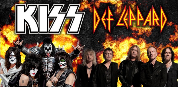 KISS AND DEF LEPPARD ANNOUNCE 2014 U.S. HEROES TOUR