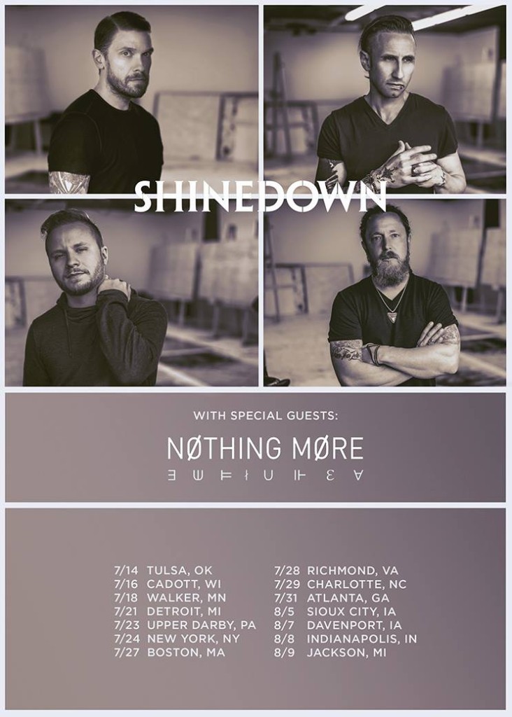 Shinedown 2015 Tour