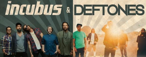 INCUBUS AND DEFTONES ANNOUNCE 2015 NORTH AMERICAN CO-HEADLINING TOUR