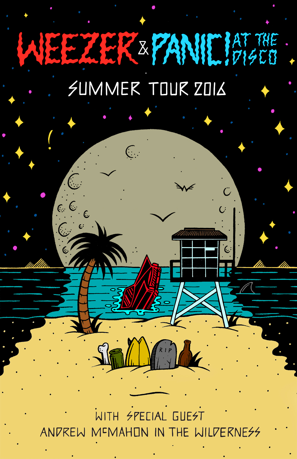 WEEZER and PANIC! AT THE DISCO ANNOUNCE 2016 SUMMER TOUR