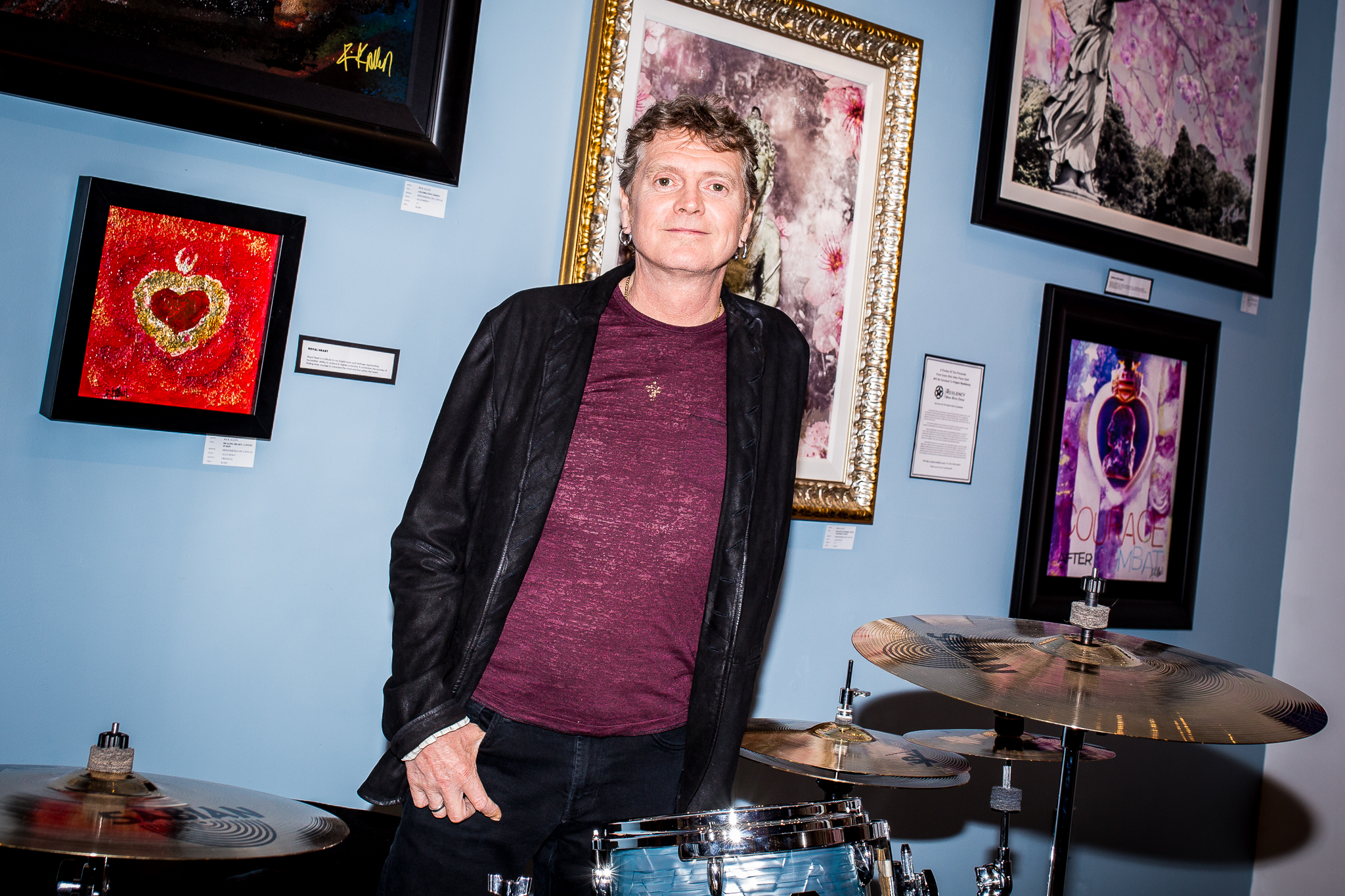 Angels & Icons – The Art of Def Leppard’s Rick Allen