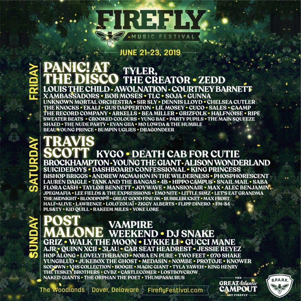 firefly lineup 2019