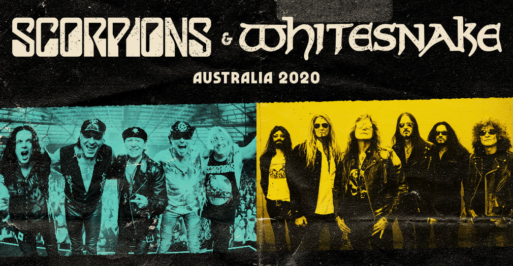 Scorpions, Whitesnake Announce 2020 Australian Co-Headlining Shows
