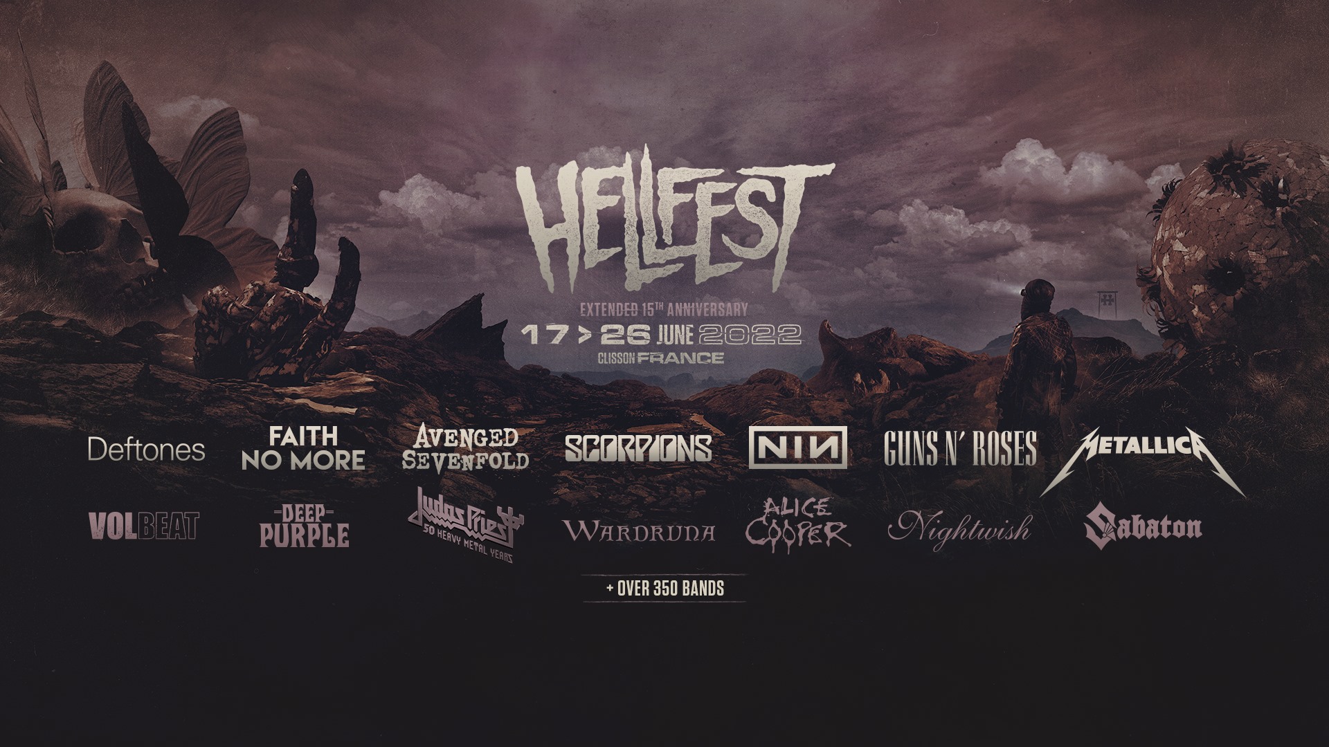 Hellfest Announces Massive Lineup For 2022 The Rock Revival