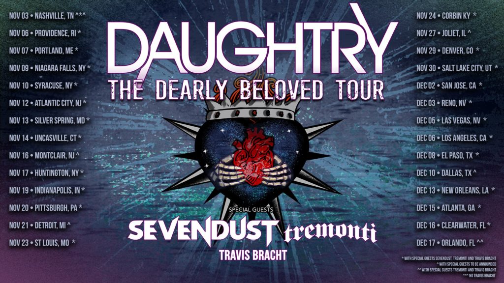 Daughtry Sevendust Tremonti Tour