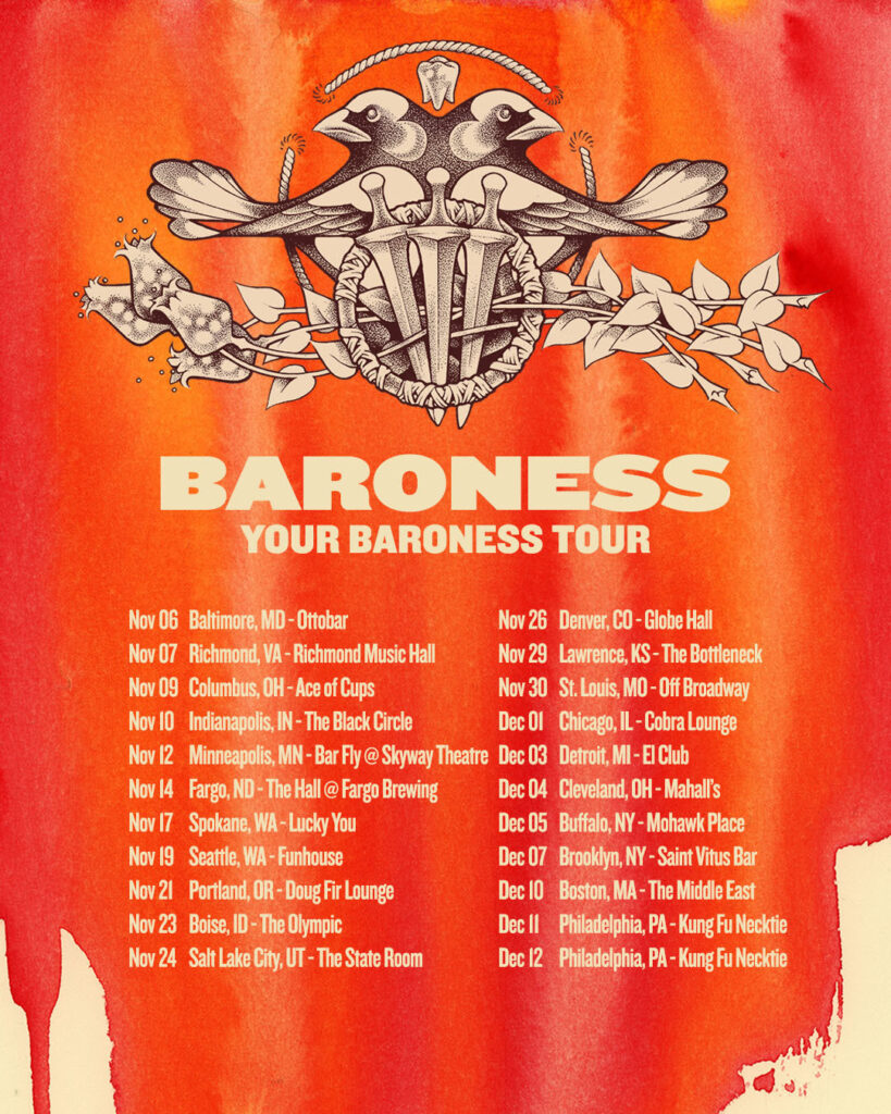 Baroness 2021 tour