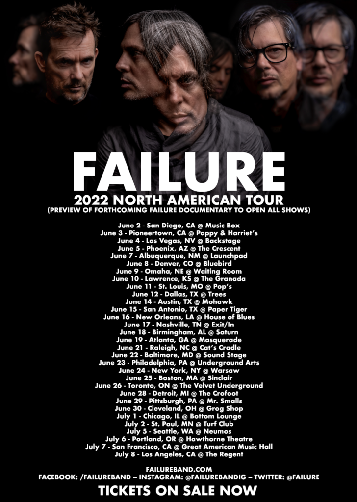 failure band tour 2022
