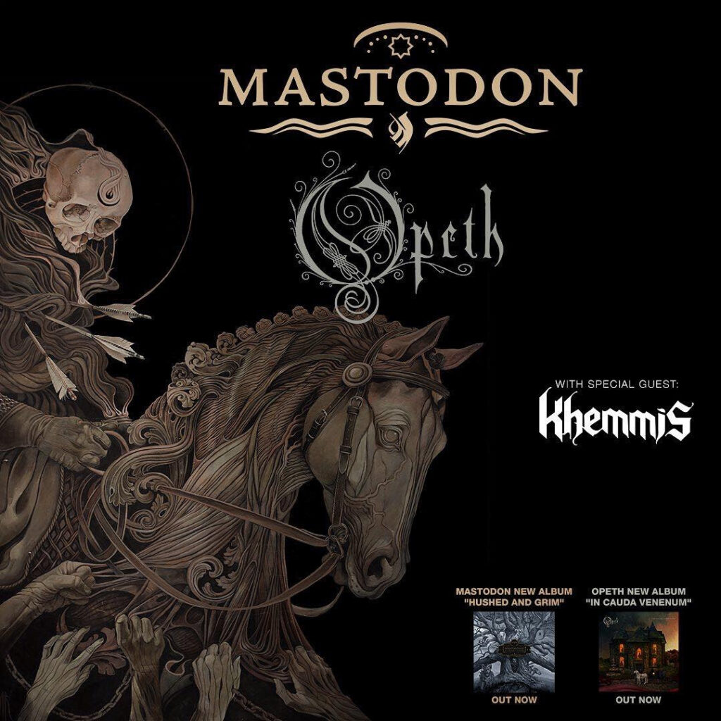 Mastodon Opeth tour 2022