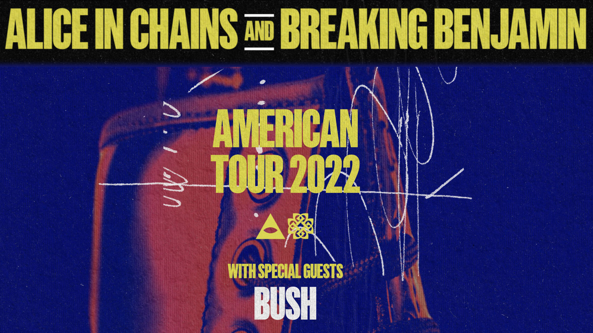 Alice In Chains Breaking Benjamin Bush 2022 tour