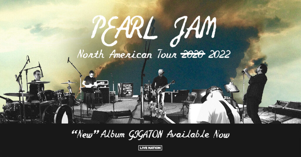 Pearl Jam 2022 tour