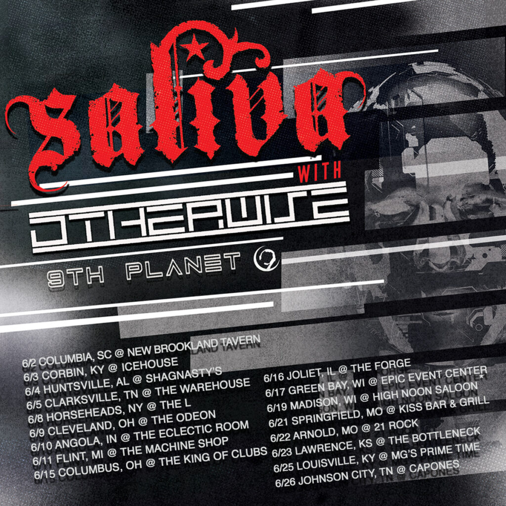 Saliva Otherwise 2022 tour