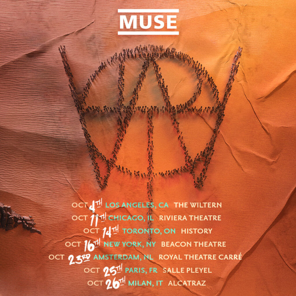 Muse 2022 tour dates