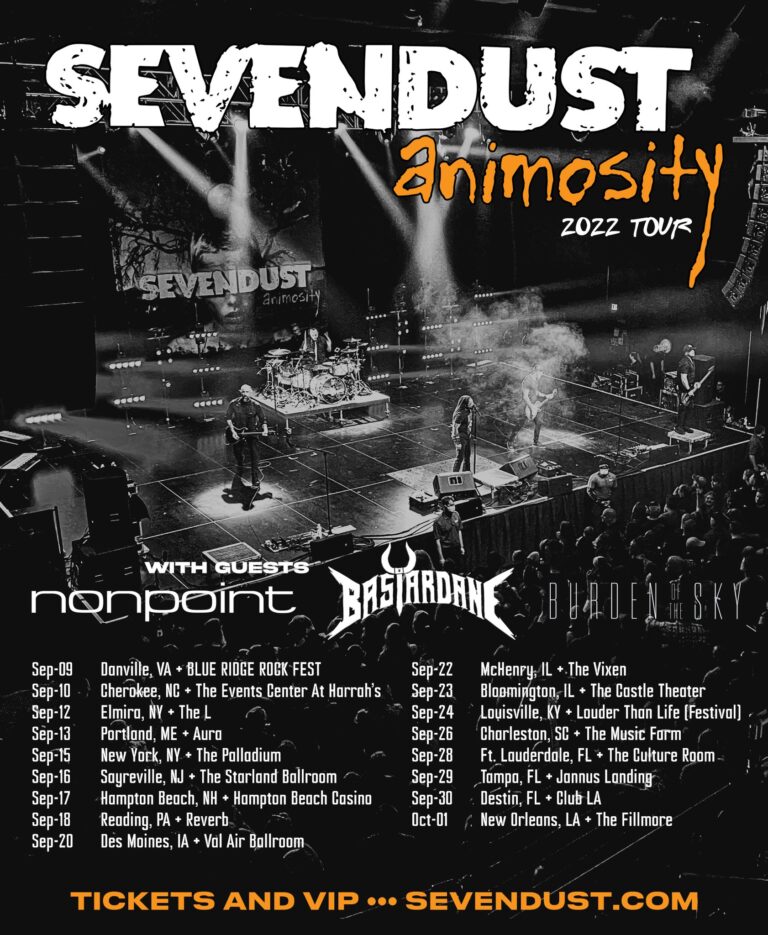 Sevendust Announce Final Leg Of ‘Animosity’ Anniversary Tour The Rock