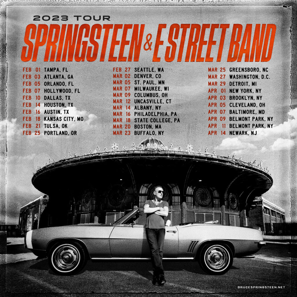 Bruce Springsteen 2023 tour