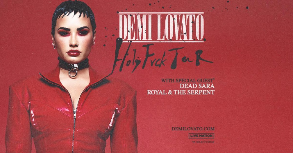 Demi Lovato Holy Fvck tour