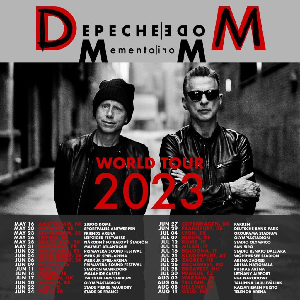 Depeche Mode 2023 tour