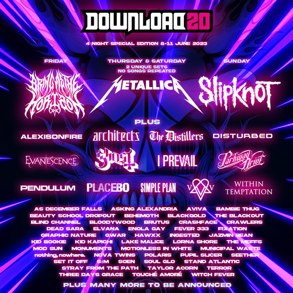 Download Festival 2023 lineup