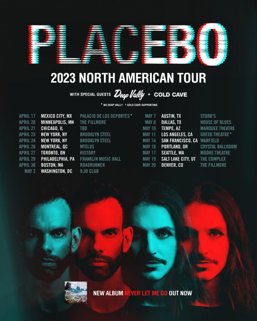 Placebo 2023 tour