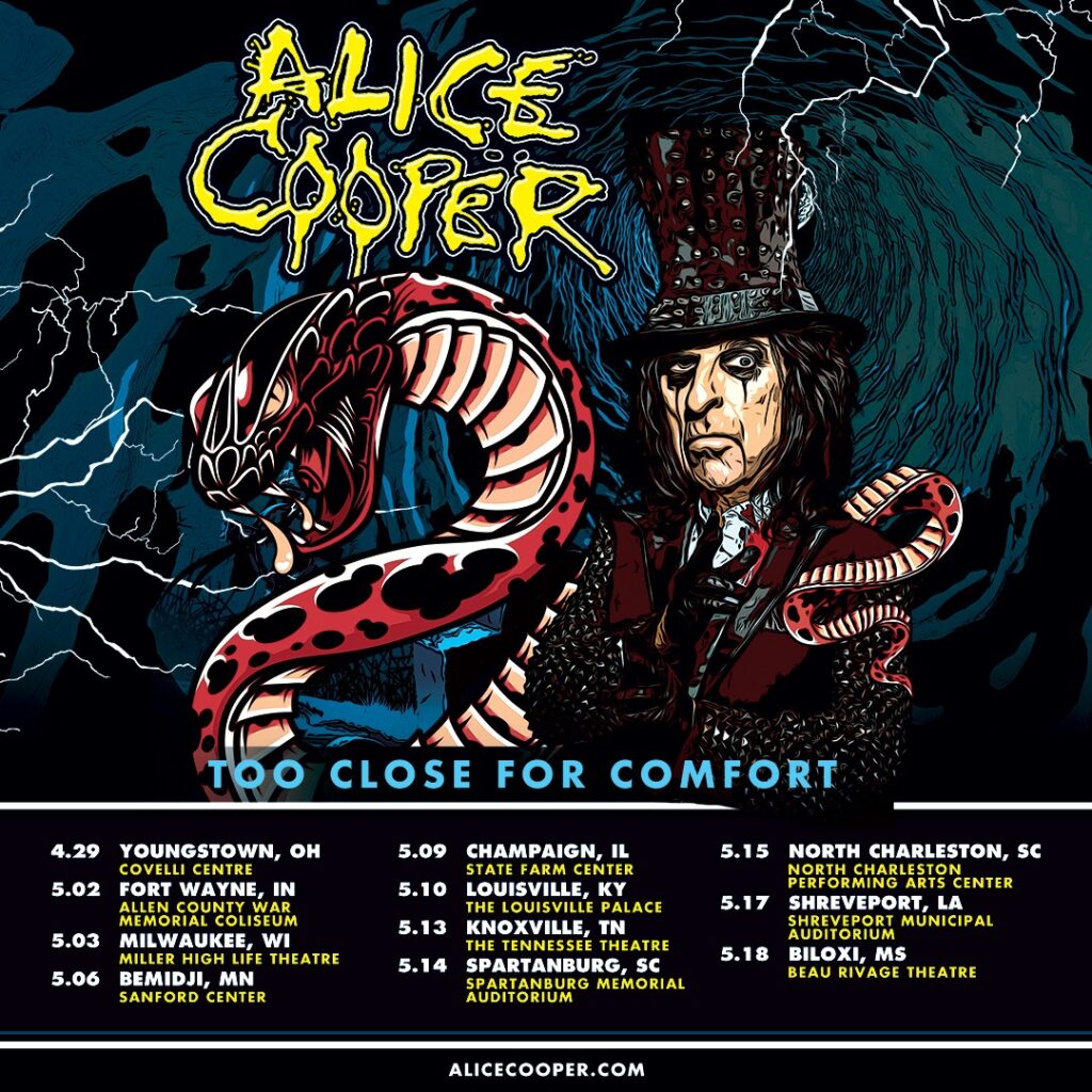 alice cooper tour 2023 usa