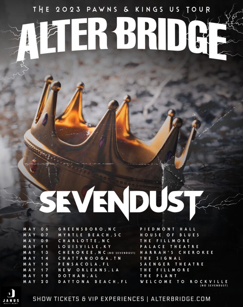 Alter Bridge 2023 tour