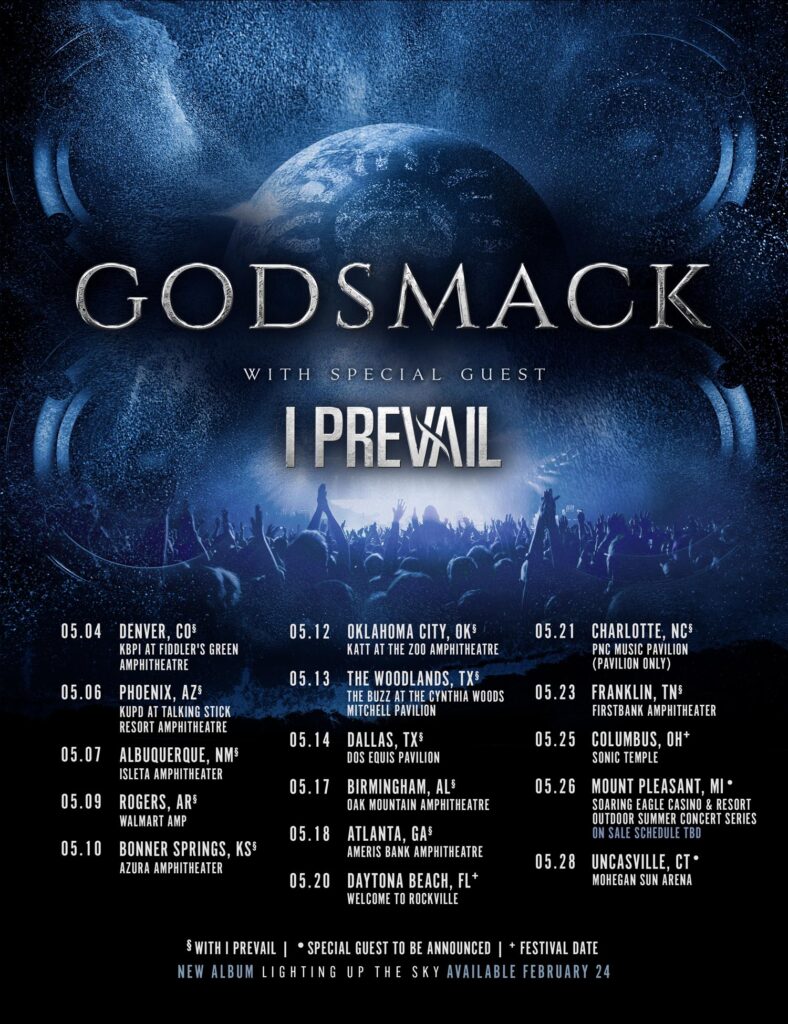Godsmack 2023 tour