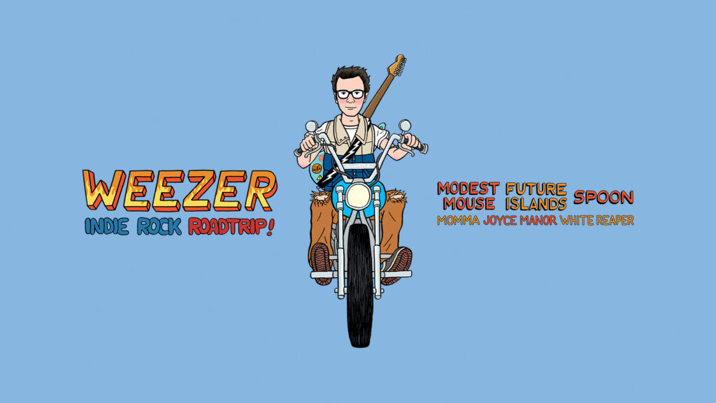 weezer tour vip package