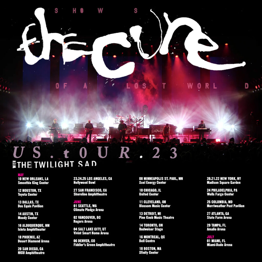 The Cure 2023 tour