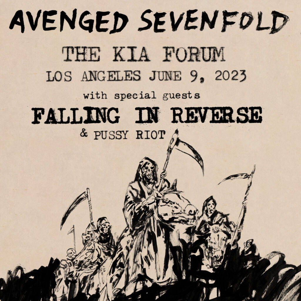 Avenged Sevenfold Falling In Reverse live Los Angeles 2023