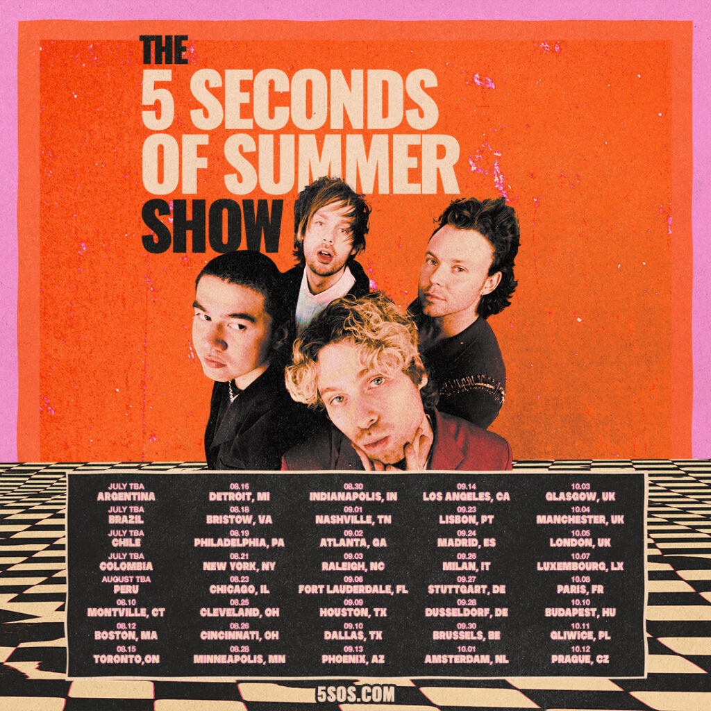 5 Seconds of Summer 2023 tour