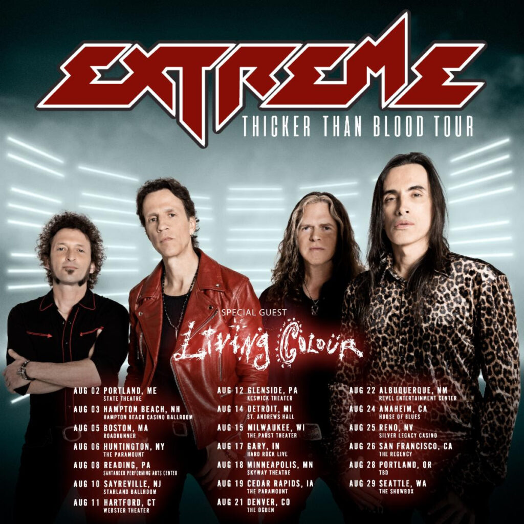 Extreme Living Colour tour 2023