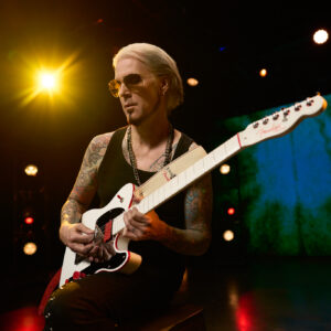 John 5 with his Fender Ghost Telecaster [Dominic Cooley]