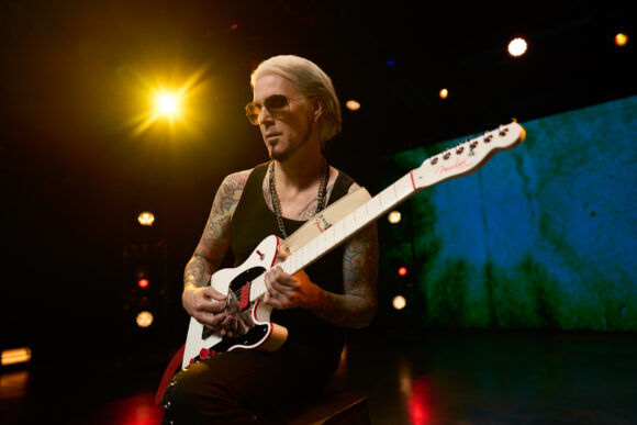 John 5 with his Fender Ghost Telecaster [Dominic Cooley]