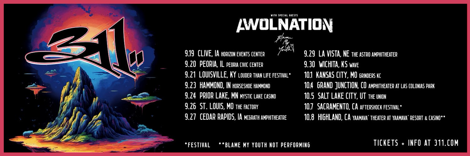 awolnation tour setlist 2023